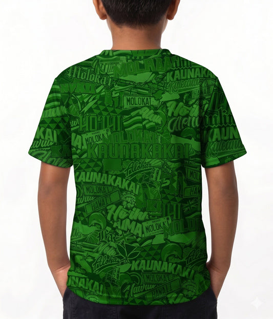 Keiki Green Dri-Fit T-Shirt (PRE-ORDER)