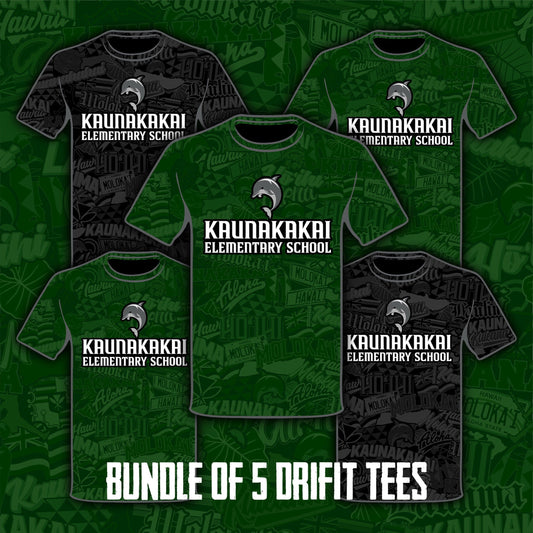 Bundle of 5 Dri-Fit T-Shirts (PRE-ORDER)